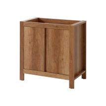 Meuble Sous Vasque A Poser Classic Oak 821 80 Cm - Bricoman
