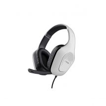 Trust Gxt 415ps Zirox Casque Avec Fil Arceau Jouer Noir, Blanc - Bricoman