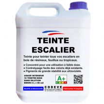 Teinte Escalier Bois - 4x5 L - Codeve Bois - Noyer - Pour La Teinture De Votre Escalier En Bois Résineux, Feuillu Ou Exotique. - Bricoman