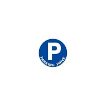 Panneau Signalisation Parking Prive - Bricoman