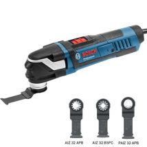 Découpeur Ponceur Bosch Gop Starlockplus + 3 Accessoires En Coffret L-boxx - 0601231004 - Bricoman