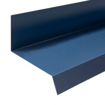 Rive Contre Mur Grand Plat Longueur 2,10m - Gris Anthracite Ral 7016 - Bricoman