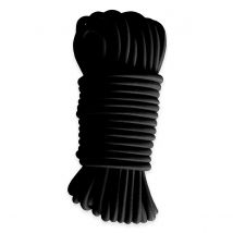 Sandow Élastique Noir 20 Mètres - Qualité Pro Tecplast 9sw - Tendeur Pour Bâche De Diamètre 9 Mm - Bricoman