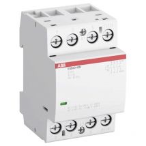 Contacteur Modulaire Abb 40a 4no 24vac/dc - Bricoman