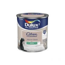 Valentine Creme Coul.sat.0.5l Marron G Dulux Valentine - 5581862 - Bricoman