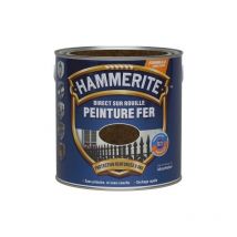 Hammerite Fer Martele 0.25l Chataigne Hammerite - 5093317 - Bricoman