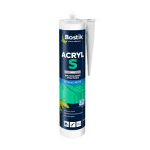 Mastic Acrylique Bostik Acryl S - Gris - Cartouche 310 Ml - 30613664 - Bricoman
