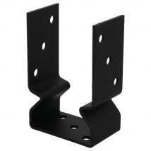 Sabot De Charpente Universel Acier Zingue Noir Magnodur 91x150x60, Suki - Bricoman