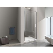 Nala Porte De Douche De 8 Mm À Battant Pour Installation En Niche H.200 Réversible – 89-93 Cm - Tecnomat