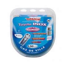 Tuyau Flexible En Inox Pour Gaz Naturel - Bricoman