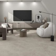 Carrelage Stone Kaftó Effet Pierre 90x90 Mat - Bricoman