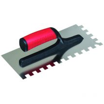 Platoir À Colle Inox 280x120mm Dents Carrées 10mm Taliaplast 440130 - Bricoman