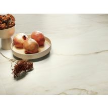 Carrelage Aspect Marbre Milano Beige 60x120 Cm - Bricoman