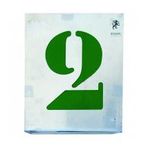 Chiffres Pochoirs De 0 À 9 - Bricoman