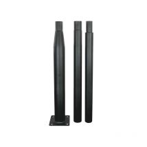 Mât D'Éclairage Public Droit 3m Ø60mm Noir - Silamp - Bricoman