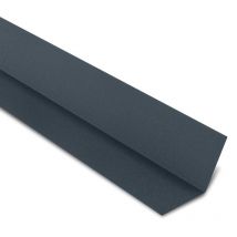 Faîtière Plate Contre Mur Pour Tôle Tuile Bacacier Tuile R | 1000 Mm Longueur Anthracite Mat - Bricoman