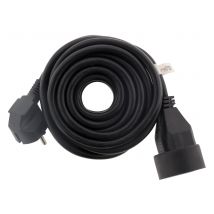 Prolongateur 16a Ho5vv-f 3g1,5mm² - Noir 3m - Zenitech - Bricoman