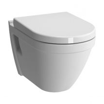 Vitra Pack Wc S50 Suspendu Sans Bride Abattant Fermeture Douce 3/6l 7740b0036037 - Bricoman