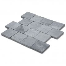 Pavé Pierre Bleue Du Vietnam 15x15x2 Cm (vendu Au M² - 45 Pavés/m²) - Ro'ma Nature - Bricoman