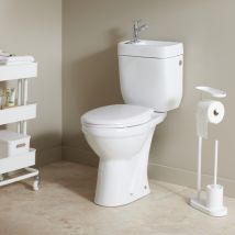 Pack Wc Surélevé Sortie Verticale Avec Lave Mains - Bricoman