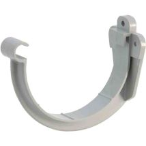 Support De Gouttière 1/2 Ronde - Gris - Tecnomat