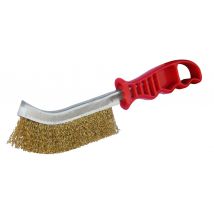 Brosse Metallique Convexe Acier Laitonné - Bricoman