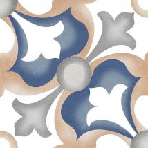 Carrelage Celia Decor-c 20x20cm Imitation Carreaux Ciment - Bricoman