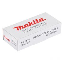 Clous À Tête Homme Mini Brads 30 Mm 18 Ga Pour Cloueur - Makita F-31896 - Bricoman