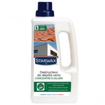 Destructeur De Dépôts Verts Concentré À Diluer - Grandes Surfaces 1l Starwax - Bricoman