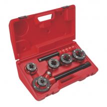 Filière Manuelle À Têtes Interchangeables 3/8' - 1.1/4' Virax - 136301 - Bricoman