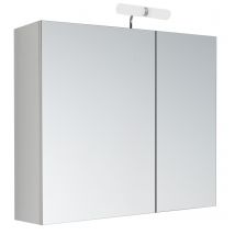 Armoire De Salle De Bain Kle'o Murale Avec Miroir 60 x 60 x 18 cm - Bricoman
