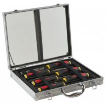 Mob - Mallette Alu 6 Ciseaux Sculpteur Manche Nertech - Bricoman