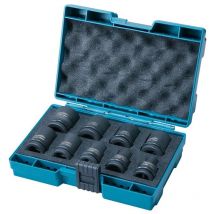 Coffret De Douilles "impact" 1/2" (9 Pcs) - Makita D-41517 - Bricoman