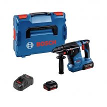 Bosch Professional Gbh 18v-24 C Sds-plus-marteau Perforateur Sans Fil 18 V 5 Ah Li-ion Brushless, + 2 Batteries, + - Bricoman