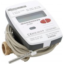 Compteur D'Énergie Thermique - Débit : 1,5m3/h - Calibre : 15 - Diamètre : 3/4'' - Bricoman
