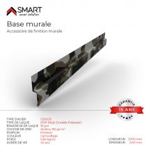 Profilé De Joint - Bac Acier - Tôle De Couverture - Toiture - H12 Coloris Camouflage Printech L=2m - Bricoman