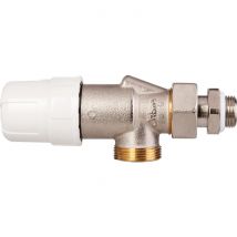 Robinet De Radiateur Équerre Inversé À Visser - M 1/2' - Thermostatisable - Rbm - Bricoman