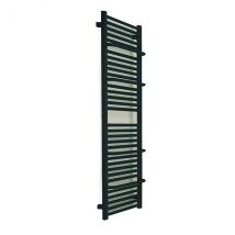 Sèche-serviette Électrique Noir - (hxl) 1460x300mm - 500 Watts - 500 Watt - Lim1460-300e8n - Bricoman