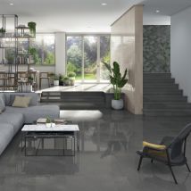 Carrelage Imitation Pierre Tirano Beige 20x20 Cm - Bricoman