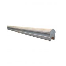 Main Courante Sapin Moulurée 56x45 Mm L 150 Cm - Bricoman
