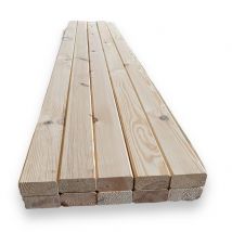 Pack De 10 Lattes En Pin Sylvestre Brossé 45x95x2100 Mm - Bricoman