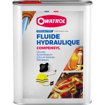 Fluide Hydraulique, Crics, Vérins, Amortisseurs... Owatrol Compensyl 2 Litres - Bricoman