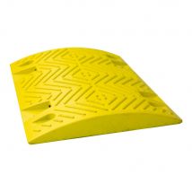 Ralentisseur Module Droit Jaune - H 50mm - 9909986 - Bricoman