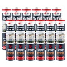 Mastic Polyuréthane Hybride Fissures Et Joints : Arcamastic Joint Et Colle Terre Cuite - 290 Ml X 12 - Arcane Industries - Bricoman