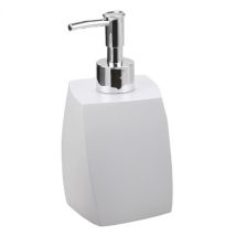 Suza Distributeur De Savon En Polyrésine, Blanc (suz99) - Tecnomat