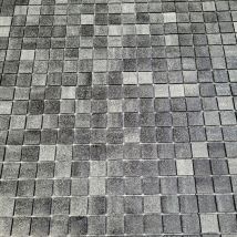 Mosaïque En Émaux De Verre Color Anthracite 2.5x2.5 Cm - Bricoman