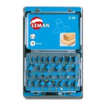 Coffret 30 Mèches Carbure De Défonceuse- Queue De 8mm - 428.700.30 - Bricoman