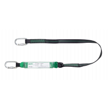 Longe À Absorbeur Sangle Avec Mousquetons Acier À Vis Sorbus - En355 1,5 M - Bricoman