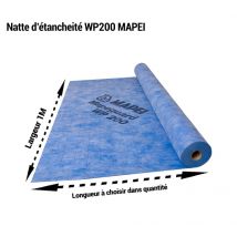 Mapeguard Wp200 Natte D'Étanchéité Vendue À La Coupe Au M² Mapei - Bricoman