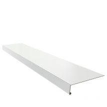 Appui De Fenêtre Aluminium 15/10eme 2m - 200mm - Blanc Ral9010 - Aluhome - Bricoman